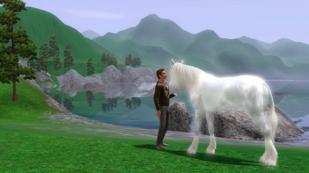 Где найти единорога в The Sims 3 в Мунлайт Фолс